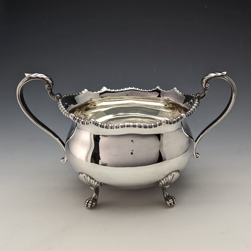 Around 1920 British antique silver plated tea set Mappin & Webb